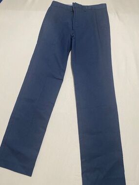 NWT Crewcuts Boys Size 12 Thompson Dress Chino Pants Navy Blue